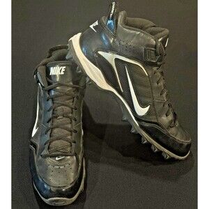 Nike Land Shark Legacy Football Cleats Men US 11.5 Black 318728-011